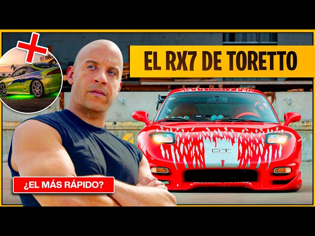 🔰LA VERDAD SOBRE EL MAZDA RX7 DE DOM TORETTO - RAPIDO Y FURIOSO. #mazdarx7