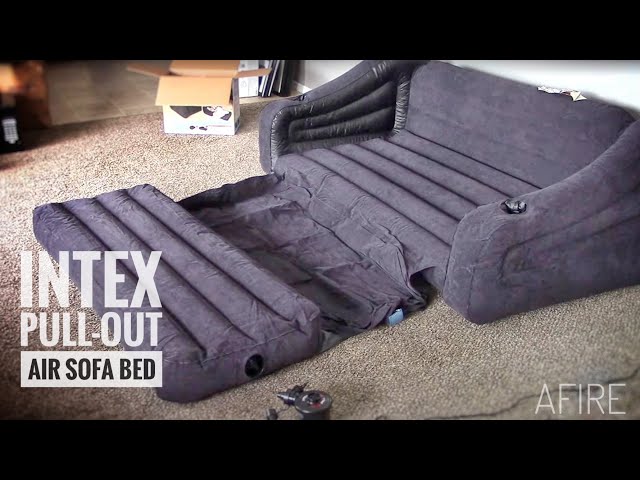 Intex Inflatable Couch with Pull-out Bed | Full Review