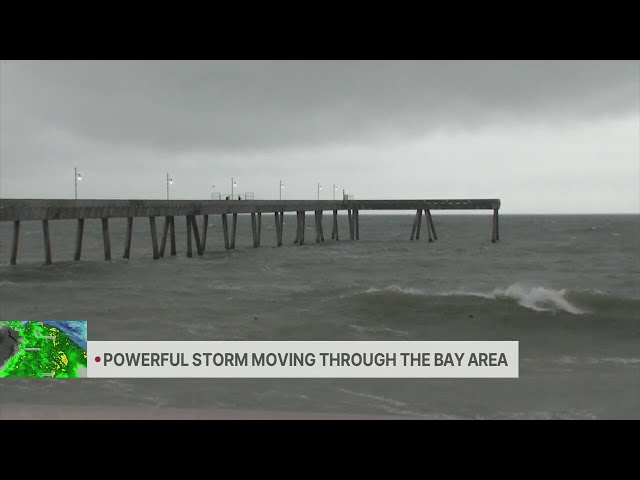 20-30 ft. swells expected at Bay Area coast