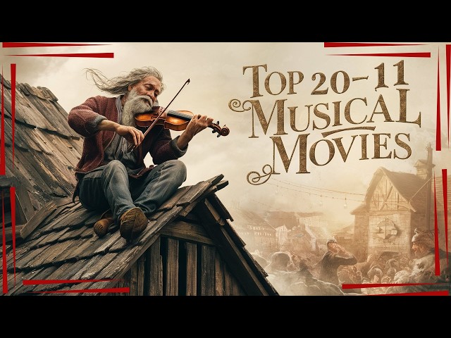 TOP 20 Mejores Películas musicales (Esto no es Emilia Pérez)