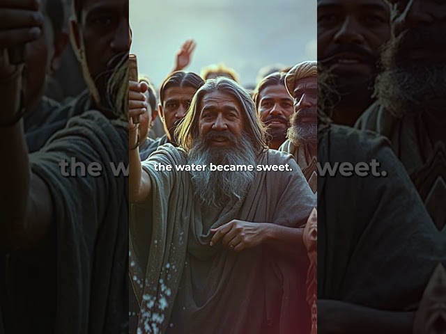 Unveiling Moses’ Miracle: How Bitter Waters Turned Sweet | Bible Story