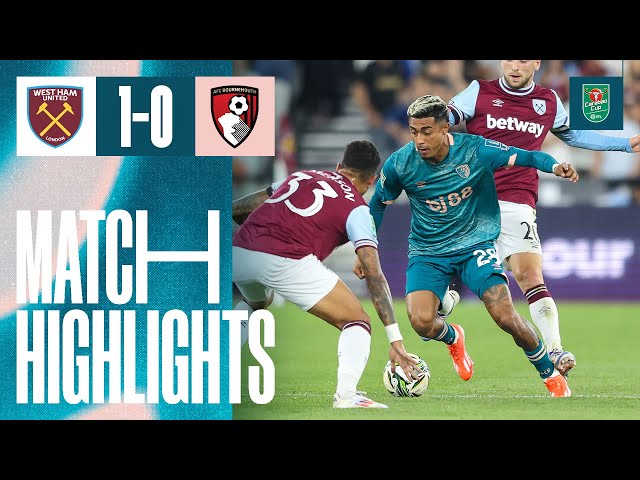 Controversial late winner for Hammers | West Ham United 1-0 AFC Bournemouth