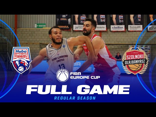 Hubo Limburg United v NHSZ-Szolnoki Olajbanyasz | Full Basketball Game | FIBA Europe Cup 2024-25