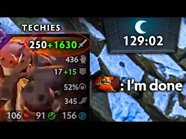 TECHIES IS NOT BROKEN WHEN YOU PLAY HIM WRONG!🔥