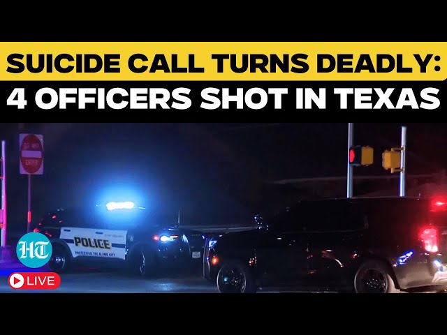 San Antonio Shooting LIVE: 4 Cops Injured In Standoff With Armed Suspect | SWAT Surrounds Gunman