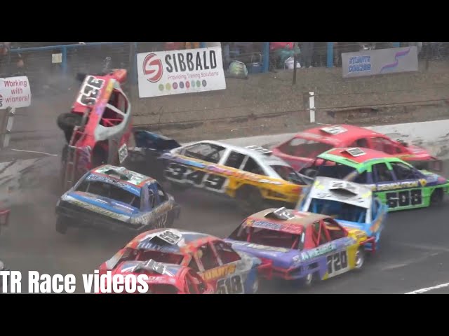 National Saloon Stock Car Raymond Gunn Tribute 2024 Cowdenbeath