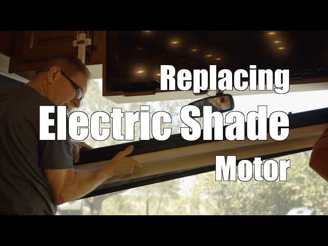 How To Replace TIFFIN RV Electric Shade Motor