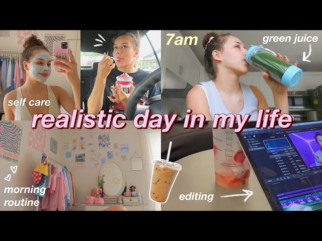 SPEND THE DAY WITH ME ♡ 7 am realistic morning routine!!!