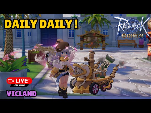 LIVE ! Ragnarok Origin Global - DAILY DAILY ! UJAN UJAN MAIN ROO !VICLAND