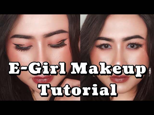 Tutorial Makeup E-Girl || E-Girl Makeup Tutorial