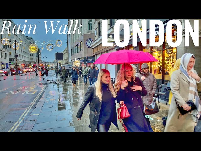 London - City Tour | Walking The Street of West End London | Central London Walk [4K HDR]