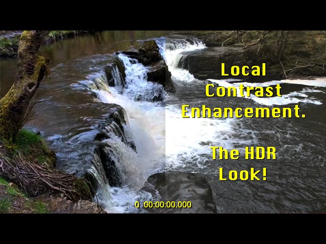 Getting The HDR Look: Local Contrast Enhancement