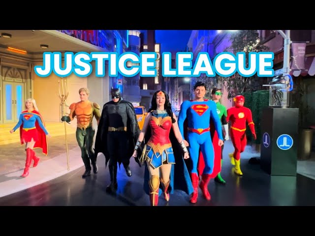 Justice League UNITE Live Show - Warner Bros World 2024 [4K]