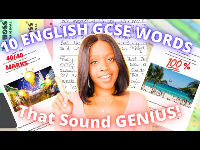 10 Words That Will Make ANY GCSE Creative Writing Story Sound Genius! | 2025 GCSE English Exams