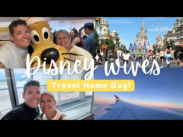 Walt Disney World Travel Home Day | Chef Mickeys | Magic Kingdom | Virgin Atlantic MCO-MAN ✈️