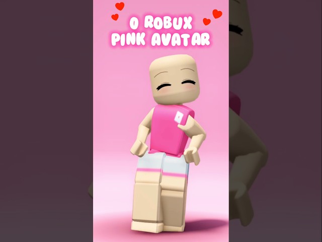 0 ROBUX PINK OUTFIT #roblox #robloxedit