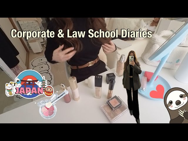 corporate girl diaries | work life in Japan | job promotion | part-time law school spring semester