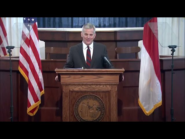 LIVE: NC Gov. Josh Stein delivers inaugural address