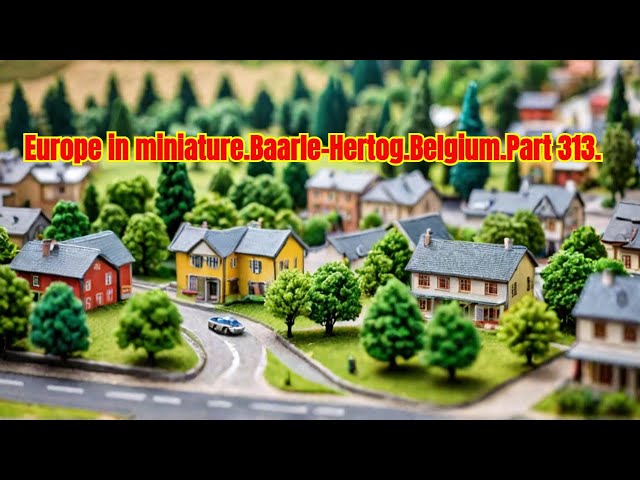 Europe in miniature.Baarle-Hertog.Belgium.Part 313.