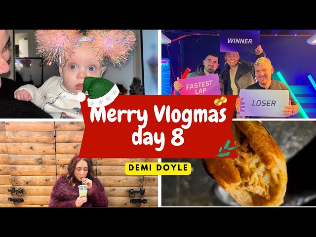 VLOGMAS DAY 8| CHAOS KARTS| MANCHESTER CHRISTMAS MARKETS🎄