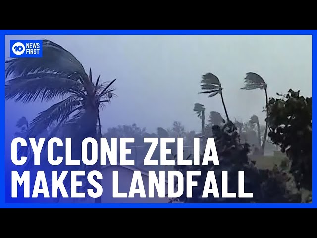 Category 5 Cyclone Zelia Makes Landfall In Western Australia | 10 News First