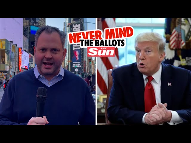 Watch Never Mind The Ballots' US election special TONIGHT as Trump and Harris prep for the polls