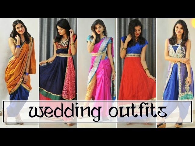 Indian Wedding Outfit Ideas 2016 ♡ | Shreeja Bagwe