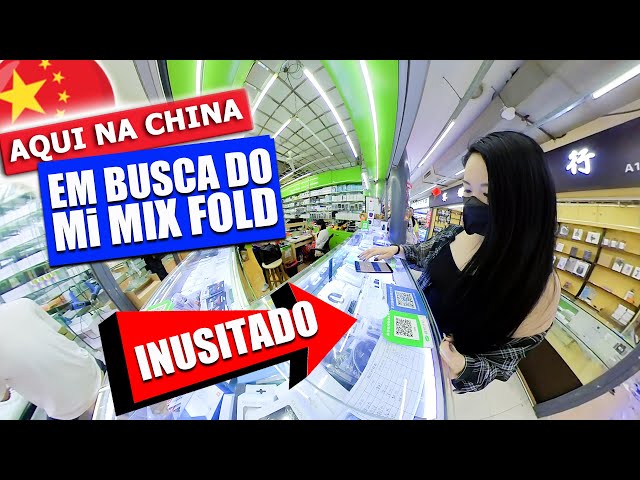 AQUI NA CHINA MERCADO DE CELULARES - Procurando Mi Mix Fold comprei algo que vocês não vão acreditar