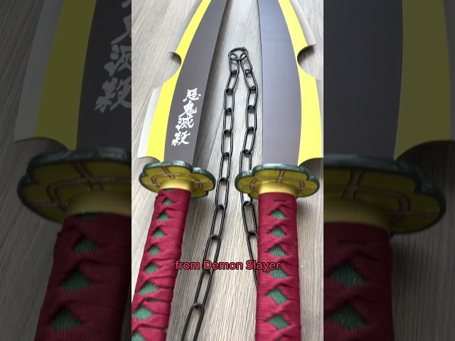 Demon Slayer Tengen Uzui's Dual Nichirin Cleavers