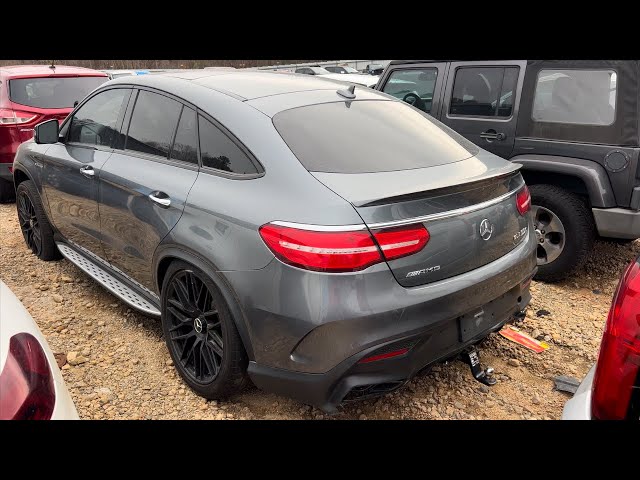 Taking A Chance On This Salvage Mercedes Benz GLE 63 S AMG Coupe From Copart