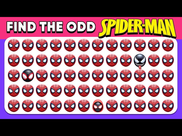 Find the Odd One Out - Marvel Spider-Man 2 Game & Venom Edition Quiz 🕷️🦸‍♂️🕸️