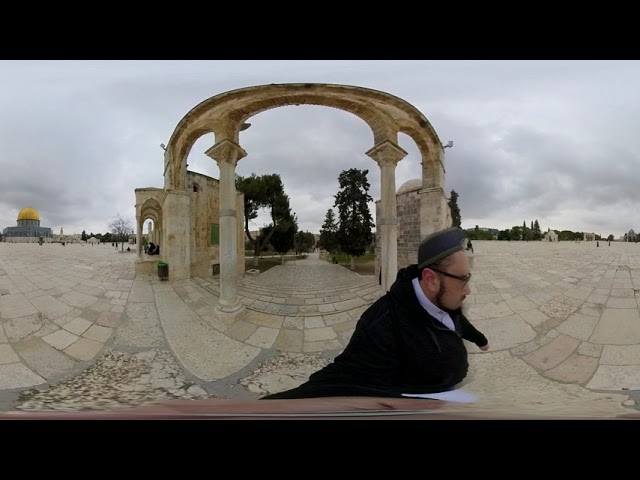 Walking through Old City to Al Aqsa 360