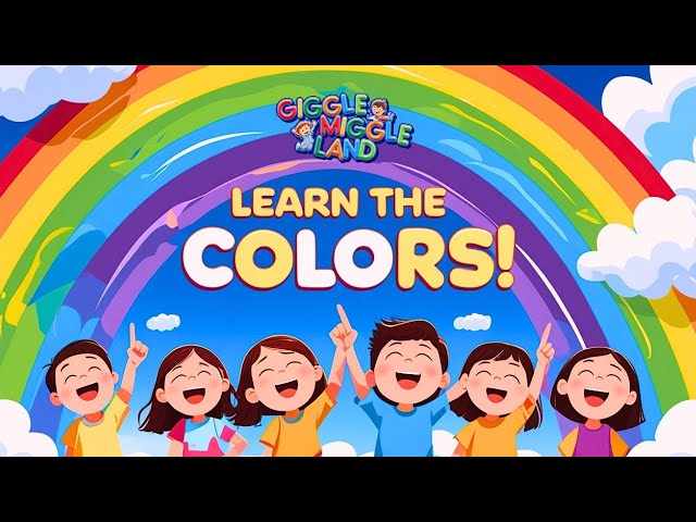 Learn Colors with Rainbows | Educational Songs for Toddlers | Preschool Learning | Nursery Rhymes