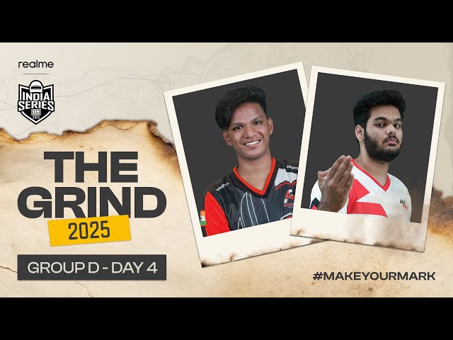 [HINDI] realme BGIS 2025 | THE GRIND | Group D - Day 4