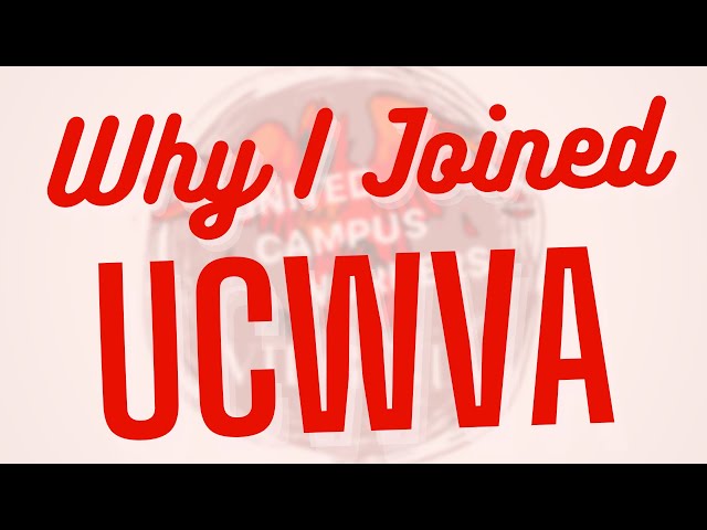 Why I Joined UCWVA: Rosa