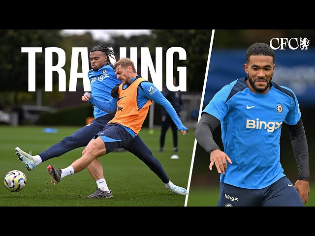 TRAINING ahead of Liverpool + Cole Palmer receives POTM award! | Chelsea Training | CFC 24/25