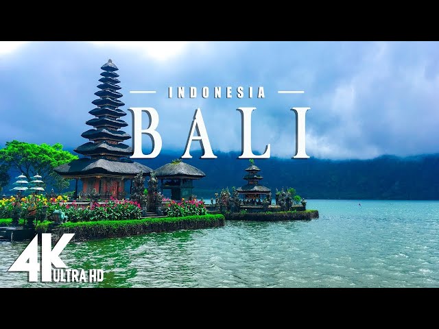 Bali in 8k Ultra HD HDR l Paradise of Asia 60 fps l Beautiful views with soothing music