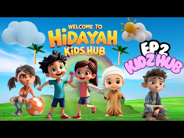 Alhamdulillah Nasheed for Kids | 3D Animated Islamic Cartoon | Hidayah Kids Hub"