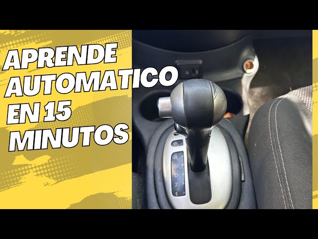 Learn to drive an automatic car in 15 minutes