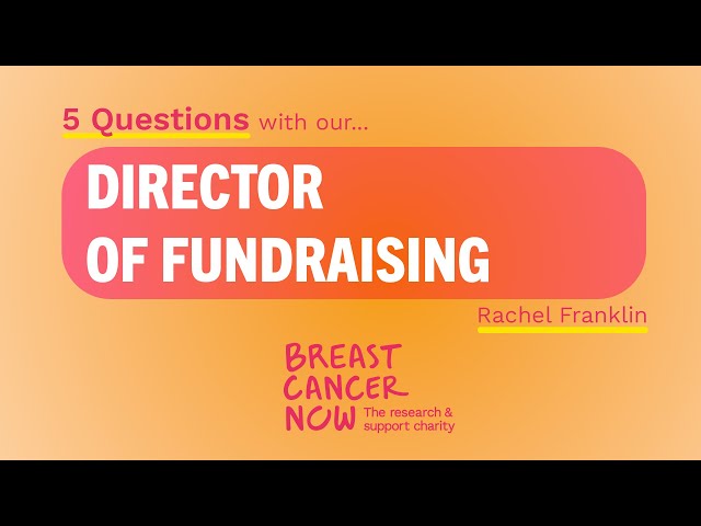 5 Questions with: Rachel, Director of Fundraising