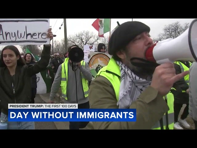 Protests and business closures for 'A Day Without Immigrants' in Chicago