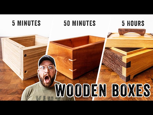 5 Min vs. 50 Min vs. 5 Hour - Box Build