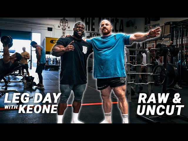 RAW & UNCUT: Martin Fitzwater & Keon Pearson’s Leg Day (Sam Sulek Style) 20+ min of Bonus Footage