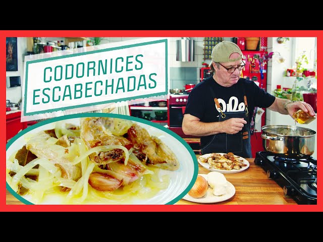 Codornices Escabechadas 🧄🍃