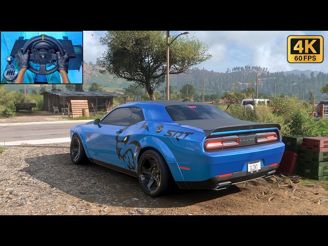 2022 Dodge Challenger SRT Super Stock - Forza Horizon 5 | Thrustmaster TX [4K]