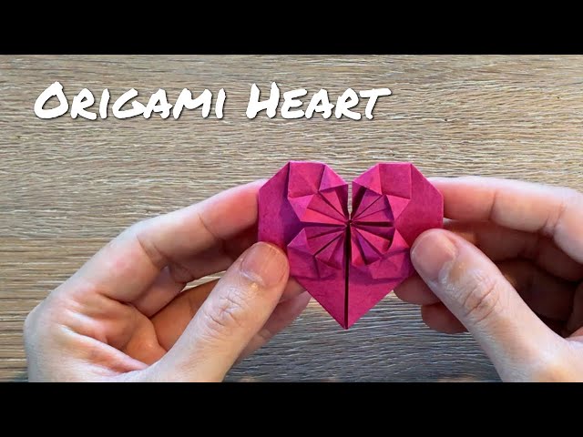 Origami Heart / Beautiful Paper Heart Tutorial