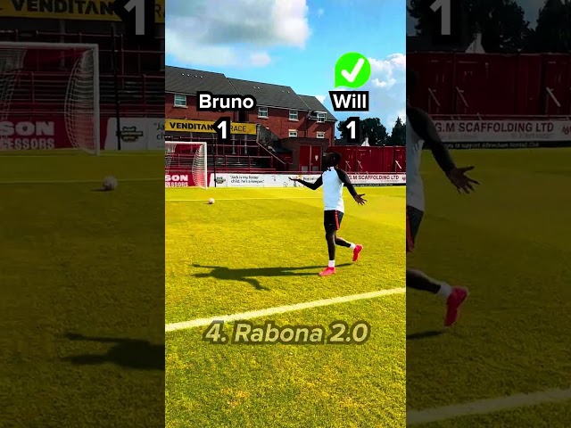 We did trick shot penalties vs Bruno Fernandes and ______!