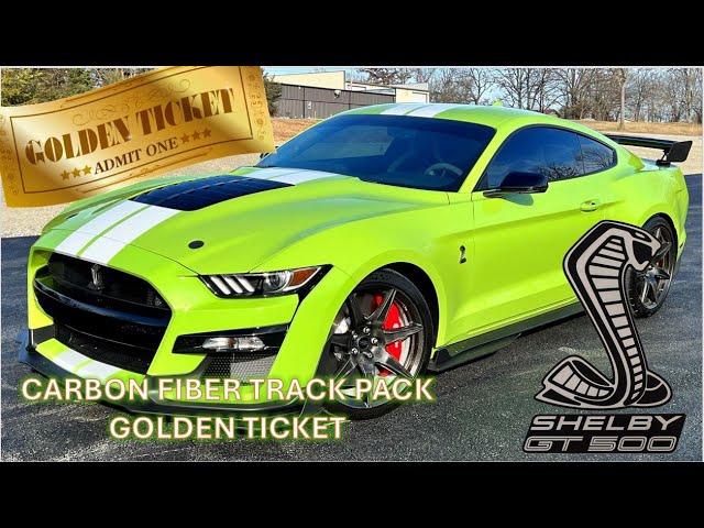 Rare Golden Ticket CFTP Shelby GT500 SOLD!