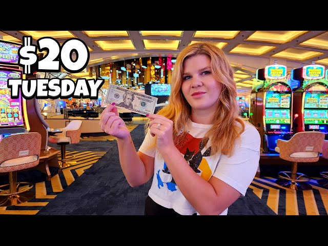 How Long Will $20 Last on My Favorite Slot Machines in Las Vegas!?