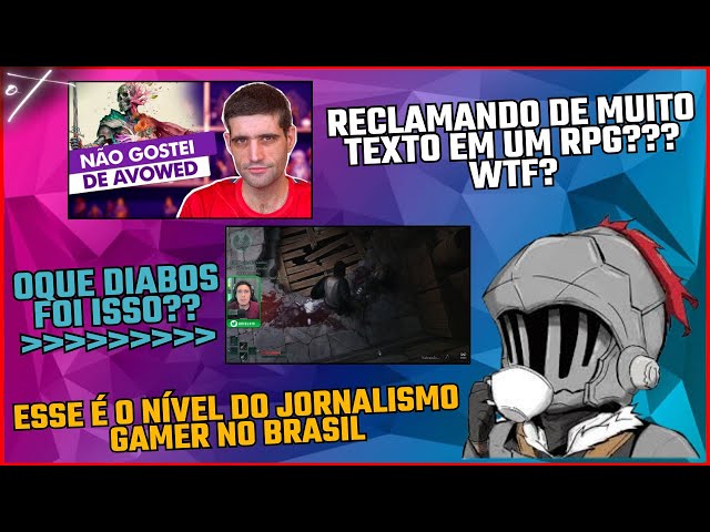 Jornalismo Gamer no Brasil é PROBLEMÁTICO e RIDÍCULO! Até Quando?